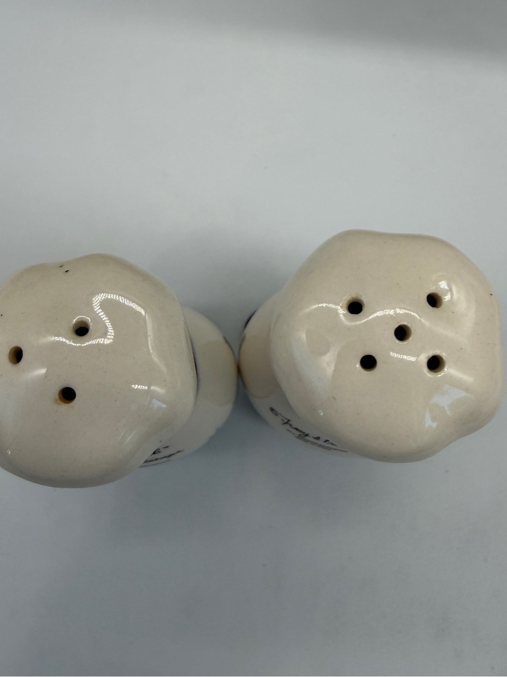 Vintage MudPie Bon Appetite Fat Chef Salt & Pepper Shakers 3.5” Tall - Picture 3 of 8